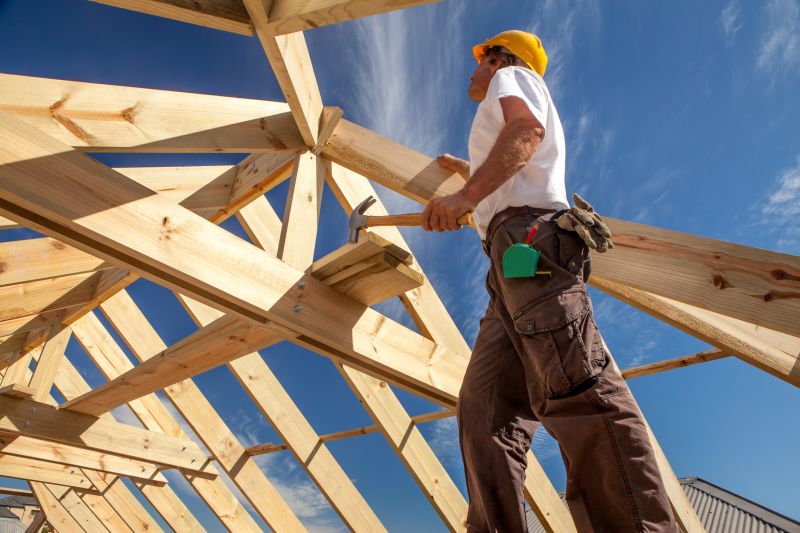 Wooden Roof Installation