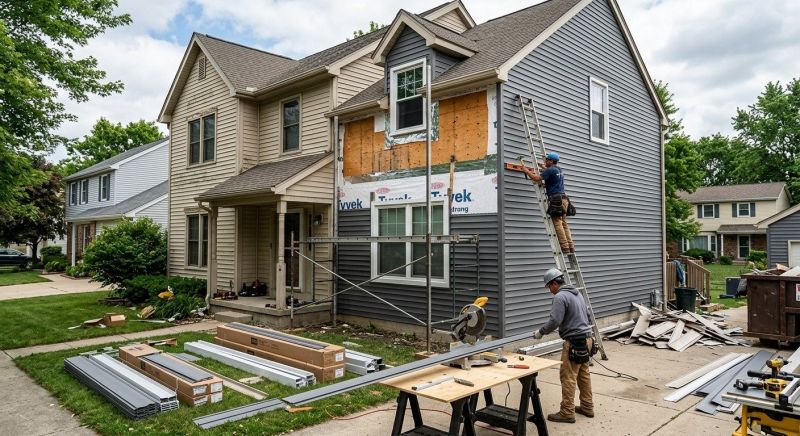 Damaged Siding Replacement in Danbury, CT