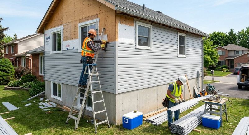 Garage Siding Installation in Stamford, CT