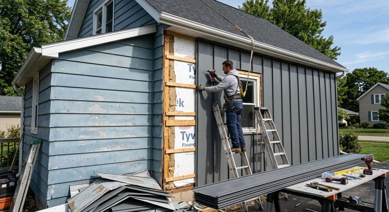 Metal Siding Installation in Boston, MA