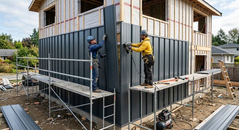 Sheet Metal Siding Replacement in Stamford, CT
